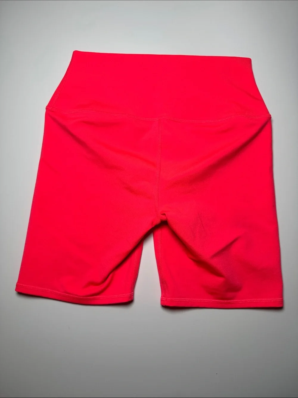 ALO Yoga High-Rise Hot Pink/orange Women's Bike Shorts